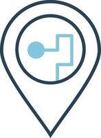 Pin Location Vector Icon