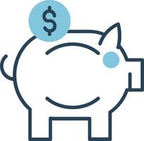 Piggy Bank Vector Icon