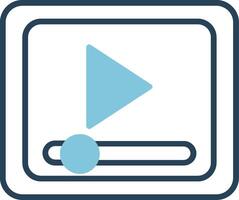 Video Player Vector Icon