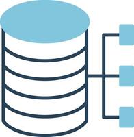 icono de vector de base de datos