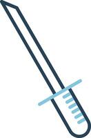 icono de vector de katana