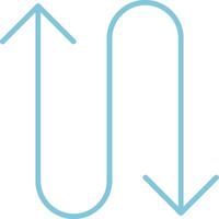 Zigzag Vector Icon