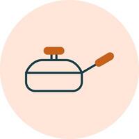 Frying Pan Vector Icon