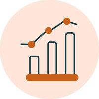 Bar Chart Vector Icon