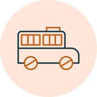 Prison Bus Vector Icon