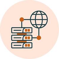 Web Hosting Vector Icon