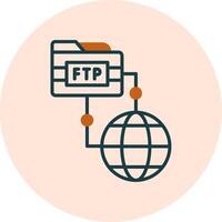 Ftp Vector Icon