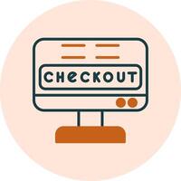 Checkout Vector Icon