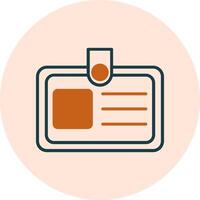 Identification Card Vector Icon