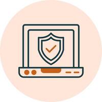 icono de vector de seguridad