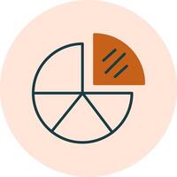 Pie Chart Vector Icon