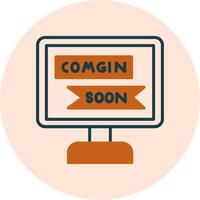 Coming Soon Vector Icon