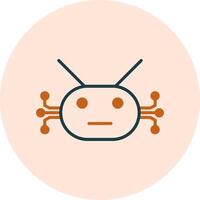 Cyborg Vector Icon