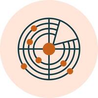 Radar Vector Icon