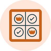 Checkers Vector Icon