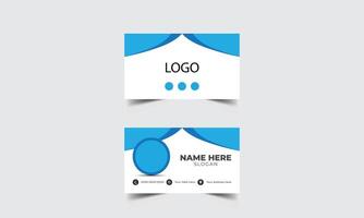 modern business card design template vector