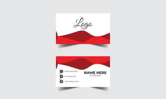 modern business card design template vector