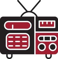 icono de vector de radio