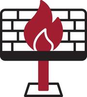 Firewall Vector Icon