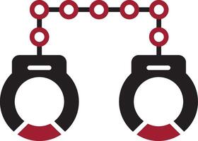 Handcuffs Vector Icon