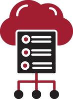 Cloud Server Vector Icon