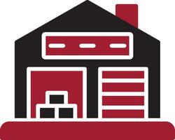 Warehouse Vector Icon