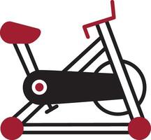 Stationary Bike Vector Icon