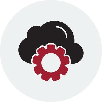 Cloud Computing Vector Icon