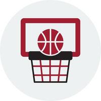 icono de vector de baloncesto