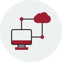 icono de vector de transferencia de datos