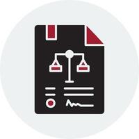 icono de vector de certificado