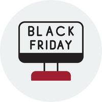 Black Friday Vector Icon