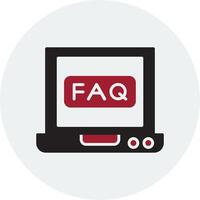 Faq Vector Icon