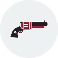 icono de vector de pistola