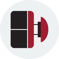 Emergency Button Vector Icon