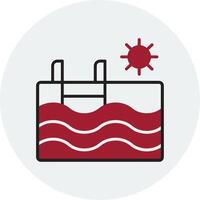 Swimming Pool Vector Icon