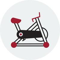 Stationary Bike Vector Icon