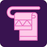 Towel Rack Vector Icon