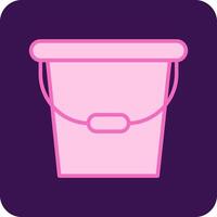 Water Bucket Vector Icon