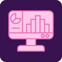 Bar Chart Vector Icon