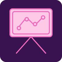 Line Chart Vector Icon