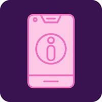 Smartphone Information Vector Icon