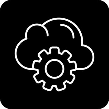 Cloud Computing Vector Icon