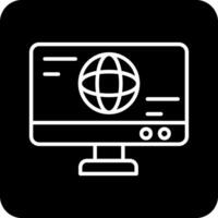 icono de vector de monitoreo