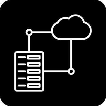 icono de vector de datos