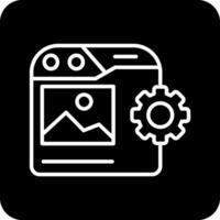 Content Management Vector Icon