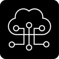 Cloud Configuration Vector Icon