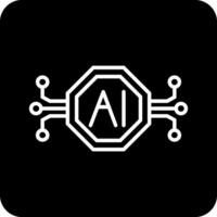 Artificial Intelligence Vector Icon