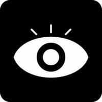 icono de vector de ojo