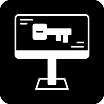Computer Vector Icon